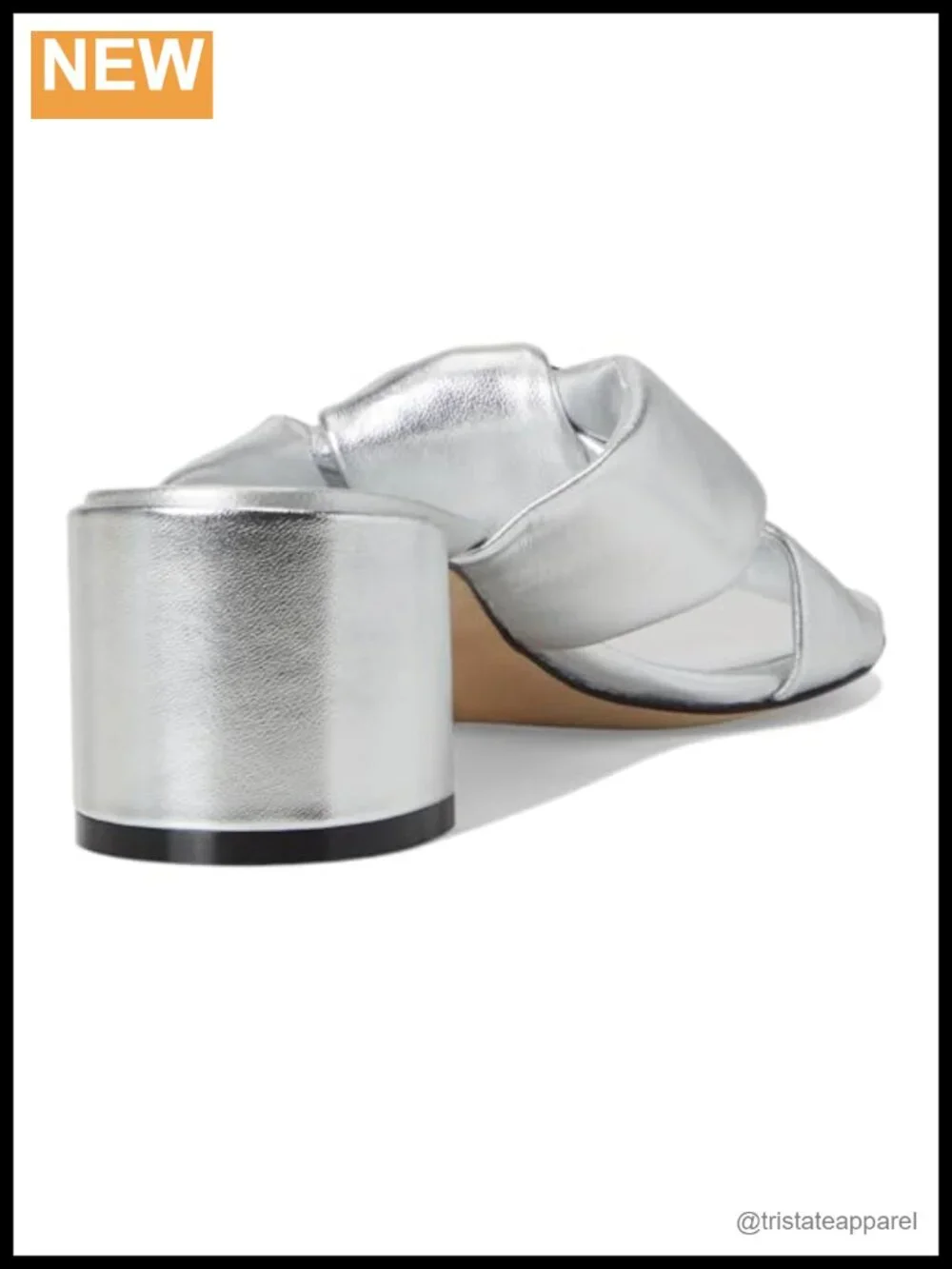 Womens Cece Block Slide 50 Mestizo Leather Sandals Slip On